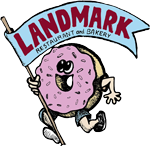 The Landmark restaurant and bakery logo