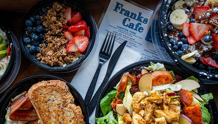 Franks Cafe Boardman Ohio restaurant breakfast and brunch bowls and salads